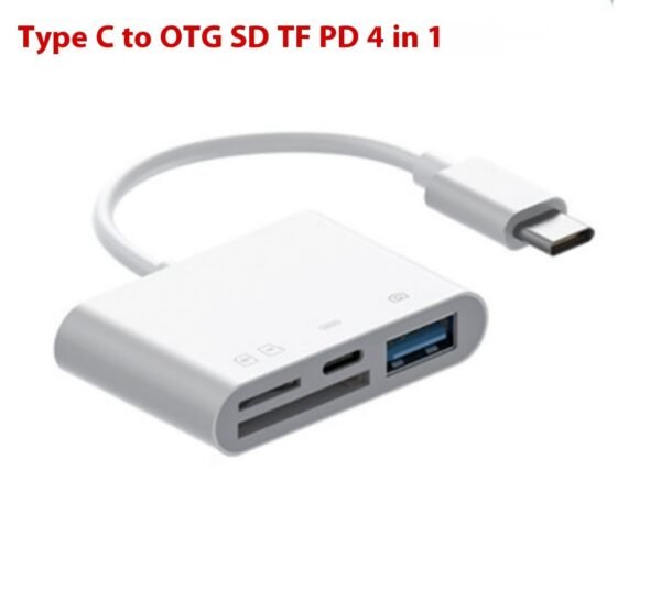 Reader Type-c Mobile Phone Connection SD TF Card Adapter Cable Read U Disk Adaptor - Image 9