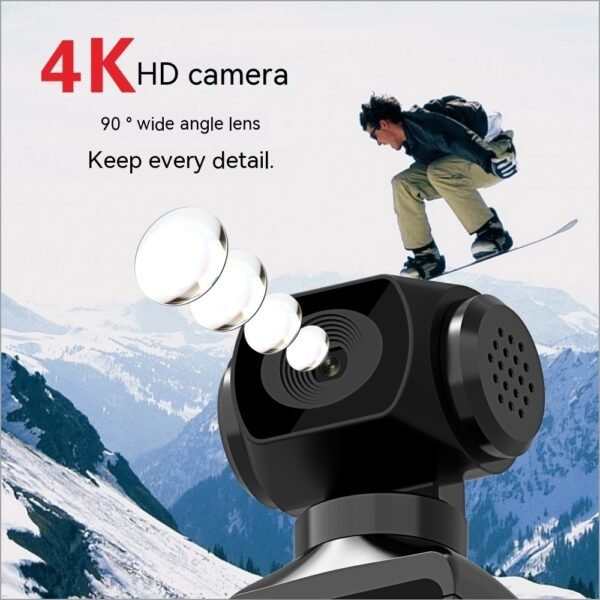 270 Degree Rotating 4K Sports Pocket Camera - Image 2