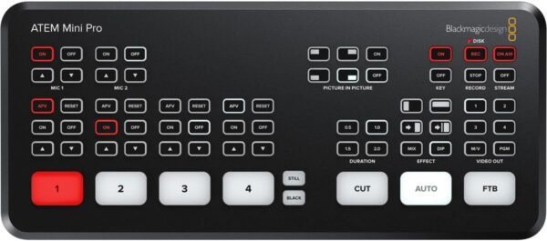 Blackmagic Design ATEM Mini Pro HDMI Live Stream Switcher - Image 4