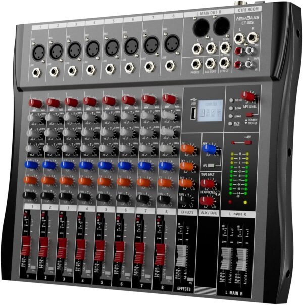 NEW BAXS - Professional DJ Audio Mixer