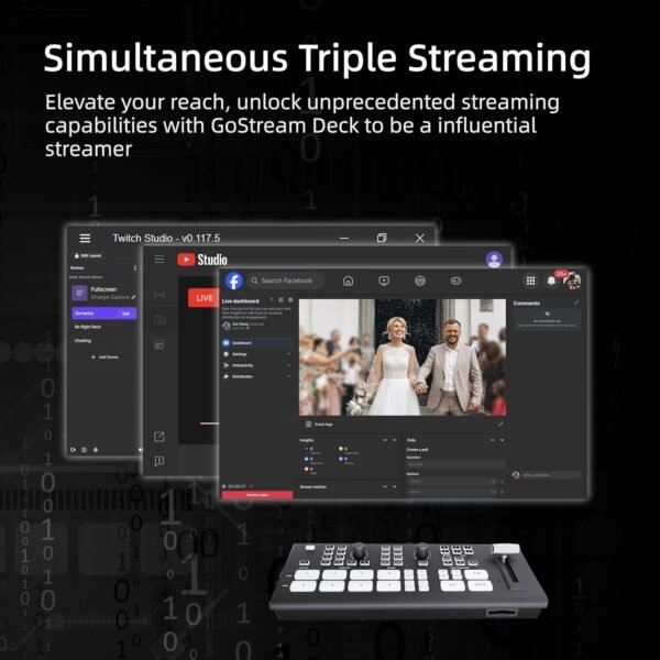 Osee GoStream Deck Pro HDMI Live Stream Switcher - Image 6