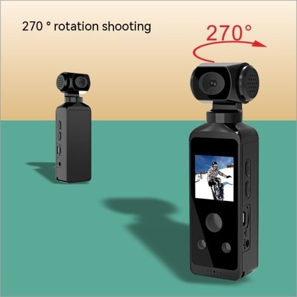 270 Degree Rotating 4K Sports Pocket Camera - Image 3