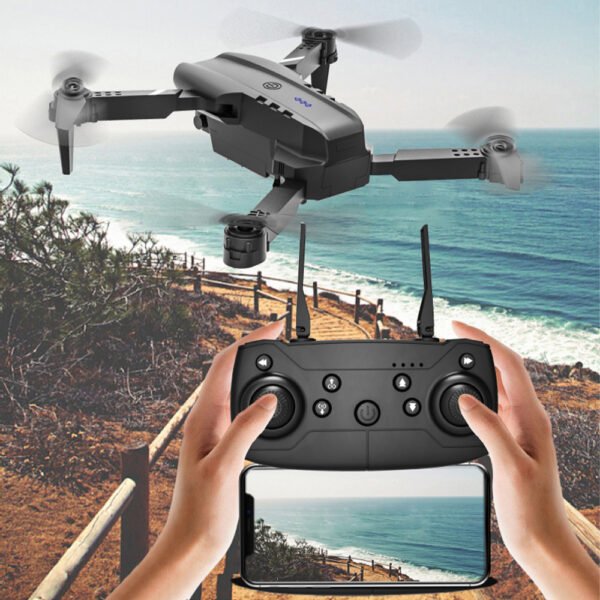 E99 Folding Drone Quadcopter Remote Control Handle Four Axis HD 4K Photography UAV Altitude Fixation - Image 10