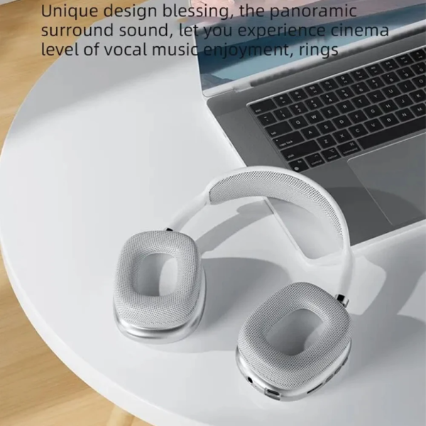 P9 Wireless Bluetooth Headset With Mic Noise Cancelling and SDCard - Image 9